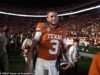 O quarterback do Texas, Quinn Ewers, se declarou a favor do draft da NFL