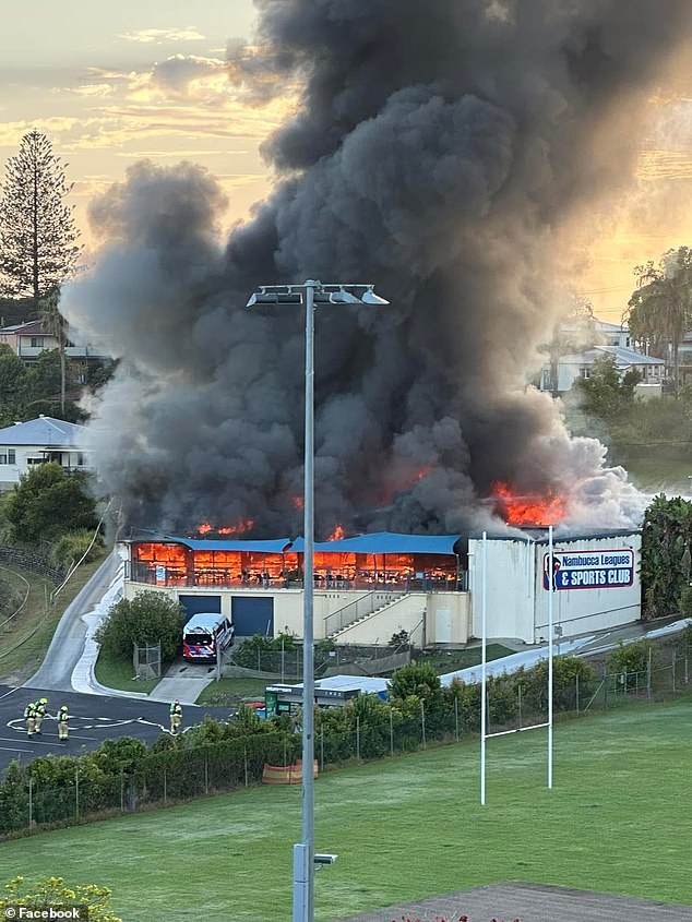 Nambucca Leagues Club: Grande incêndio destrói um dos clubes esportivos mais amados da Austrália – destruindo 70 anos de história e devastando a comunidade