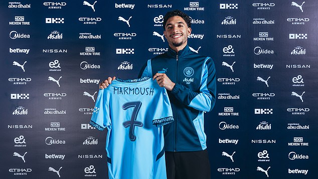 Omar Marmoush chegou ao Man City para custar até £ 125 milhões em janeiro, enquanto Pep Guardiola injeta sangue novo em sua equipe em dificuldades, enquanto eles esperam retornar às vitórias.