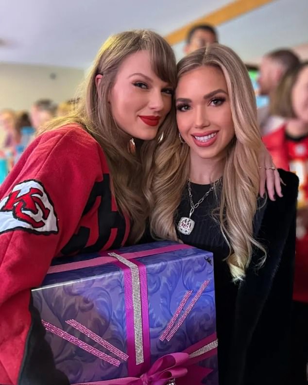 A herdeira-chefe Gracie Hunt revela o presente de Travis Kelce para a festa de aniversário de Taylor Swift