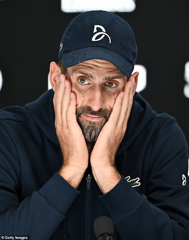 A previsão de choque da estrela do Australian Open Lesured Star Novak Djokovic